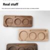 Modern Minimalist Solid Wood Coffee Coffee Distributor Storage Board