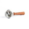 Coffee Tamper Base Accessory 304 Stainless Steel With Solid Wood Handle 58mm