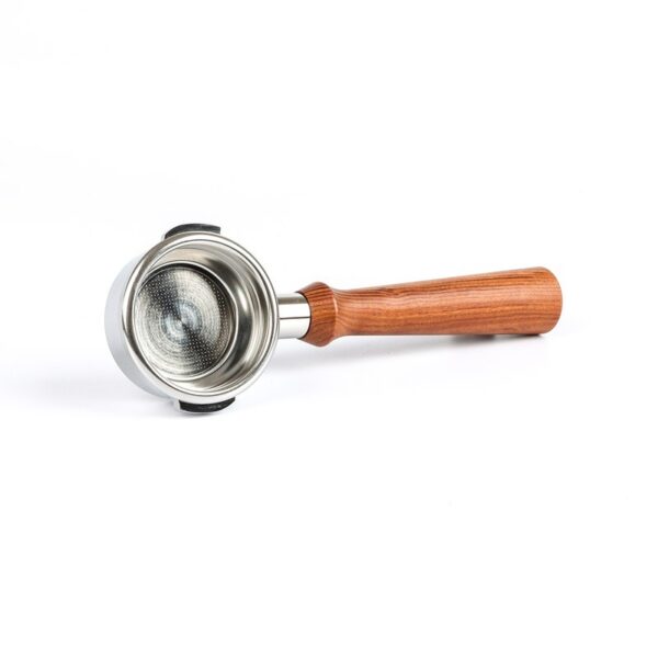 Coffee Tamper Base Accessory 304 Stainless Steel With Solid Wood Handle 58mm