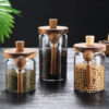 Glass Coffee Jars With Spoons, Candy Jars, Biscuit Jars, Storage Jars, Tea Jars