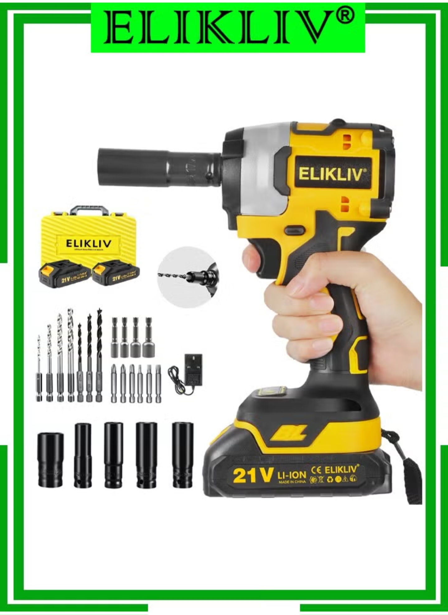 ELIKLIV مجموعة مفاتيح ربط