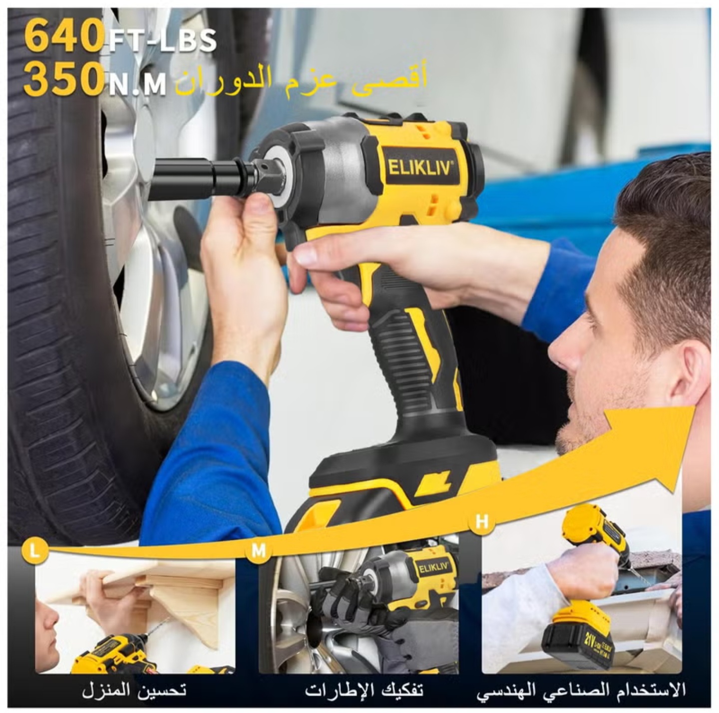 ELIKLIV مجموعة مفاتيح ربط